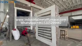 Hochtemperatur-Hochleistungswagenofen mit 1350 °C | Überlegene Feuerfesttechnologie