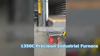 Max. 1350 °C Ultrahochtemperatur-Widerstands-Drehgestellofen