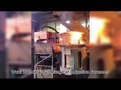 Aluminium-Shell Medium Frequency Induction Melting-Ofen-maximaler 1900 Grad Celsius