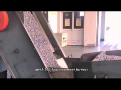 Phase 1000kg/H Widerstand-Wärmebehandlungs-Ofen-Rollen-Stütz-Mesh Belts 3