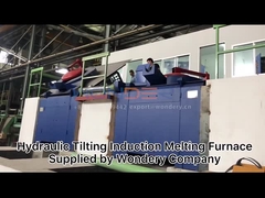 schmelzender Stahl-Shell Industrial Induction Furnace For Stahl 5T 60Mins, der 3000KW schmilzt