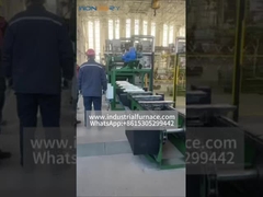 Aluminium-Ingot-Gießmaschine mit Roboter-Ingot-Stacker-Maschine