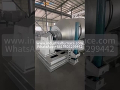 Gasbetriebene 2 Tonnen Aluminium-Schmelzofen