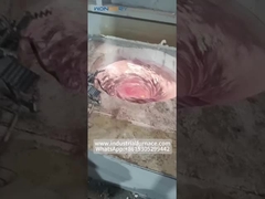 Schmelzofen aus Aluminium-Chips, Whirlpool-Wirbel