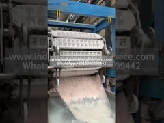 Voll automatisch angepasstes Gewicht 150g Aluminium-Ingot-Gießmaschine