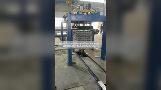 Aluminiumbarrengießmaschine + Barrenstapelmaschine | 6–10 kg automatische Gieß- und Stapellinie