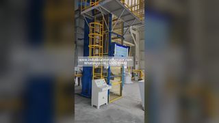5 Tonnen/Stunde kontinuierlicher Gas-Aluminium-Schmelzofen | Großmaßstäbliches Schmelzen und Ingot-Produktion von Aluminiumoxid