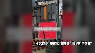 Präzisions-Hochtemperatur-Abschreckofen mit elektrischem Widerstand für schwere Metalle