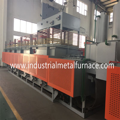kaufen 60600 Support Roller Electrical Mesh Belt Furnace Heat Treatment Furnace for Fasteners online manufacture