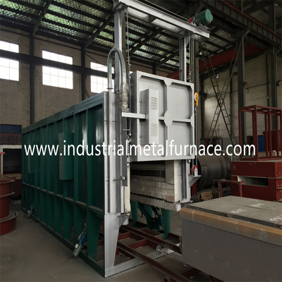 kaufen Industrielles Wärmebehandlungs-Auto-unterer Ofen-Blockwagen-Herd-Ofen des elektrischen Widerstand-70KW online manufacture