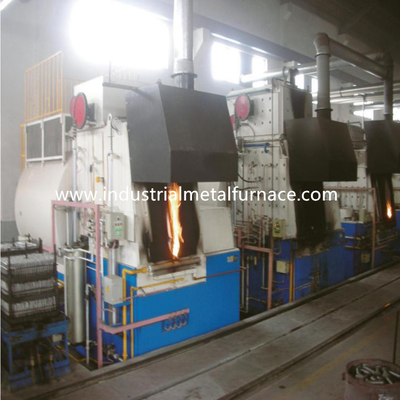 Qualität  2700 × 1600 × 1100mm  Heat Treatment Furnace  140KW Aluminum Annealing Electrical Double Head Fabrik