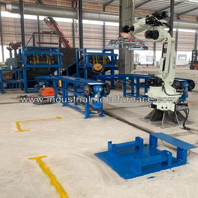 kaufen stapelnde Maschine des automatischen Aluminiumbarren-6.5kg mit Siemens-Roboter 1200mm Online-Herstellung