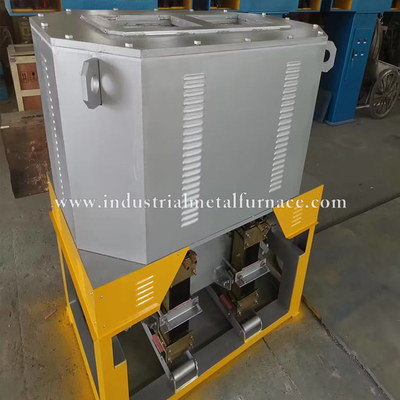 kaufen Induktions-Kupfer-Schmelzofen des Bad-200KW zwei für Schwerkraft-Casting 500kg/H online manufacture