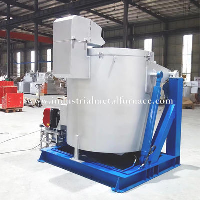 kaufen WDL-GRX 1000kg Electric Resistance Furnace with 500°C Max Temperature and Round Silicon Carbide Crucible for Tin Melting online manufacture