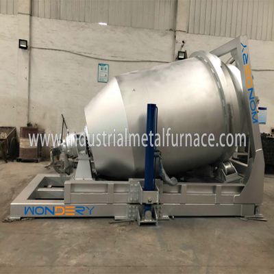 kaufen Rotierende industrielle Aluminiumgasschmelzofen 5000KG für die Barrenherstellung online manufacture