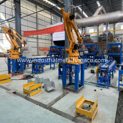 kaufen Industrielle 5,5-kg 6-Achsen-automatische Roboter-Aluminium-Ingot-Stack-Gießmaschine online manufacture