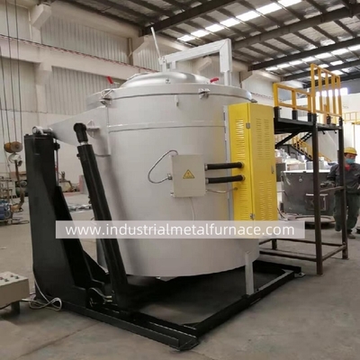 kaufen 600kg Electrical Resistance Tin Melting Furnace 16KW Hydraulic Tilting online manufacture