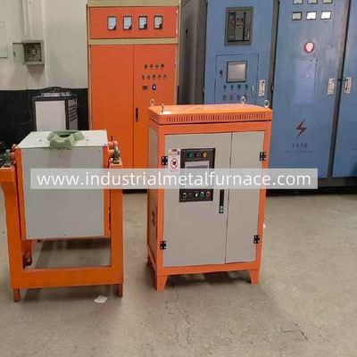 kaufen WDL-DM-200: 200KG 80KW IGBT Aluminium-Induktions-Metallschmelzofen mit hydraulischem Neigungssystem online manufacture