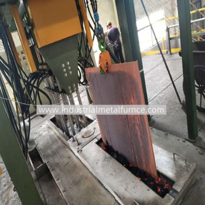 kaufen 5000T per Year 8-20mm Copper Rod Upward Continuous Casting Machine Line online manufacture
