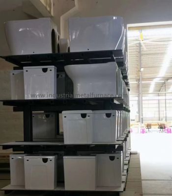 kaufen Erdgas-Bogieofen für die Wärmebehandlung keramischer Produkte mit 1300 °C und 4000 × 2000 × 2000 mm Kammer online manufacture