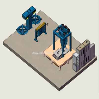 kaufen 1000T per Year Oxygen-Free Copper Rod Upcast Line with High-Conductivity Continuous Casting for Industrial Applications online manufacture