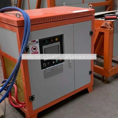 kaufen IGBT Medium Frequency Induction Steel Melting Furnace 120KW 150kg Hydraulic Tilting System For Steel & Iron Casting online manufacture