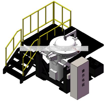 kaufen WDL-DGQ-600 Elektroresistenz Telluriumschmelzofen mit hydraulischem Neigungssystem Online-Herstellung