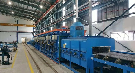 kaufen 600 mm effektive Breite | Rollenherd-Glanzglühofen für Stahlrohre | Nichtoxidationsglühen und Chargenwärmebehandlungssystem für Präzisionsstahlrohre Online-Herstellung