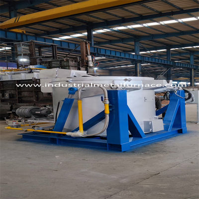 kaufen WDL-BCQ-1200 Oil-Fired Tilting Aluminum Melting Furnace – 1.2 Ton Capacity online manufacture