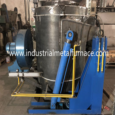 kaufen Industrieller WDL-RG-350F Erdgas-Kippofen zum Schmelzen von Kupfermetall - 500 kg Kapazität Online-Herstellung