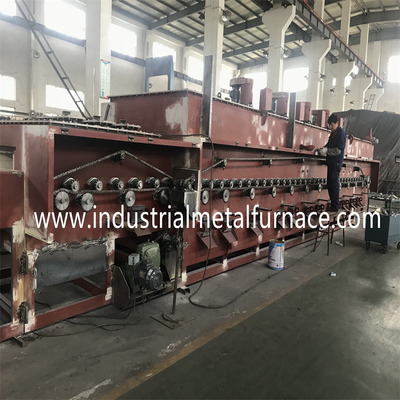 750kg/Hour ununterbrochenes Gas Mesh Belt Heat Treatment Furnace für Befestiger-Bolzenmuttern