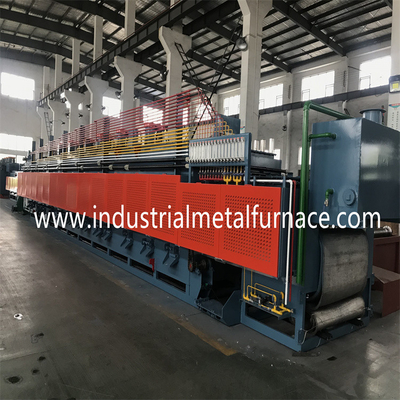 350kg/Hour elektrischer Widerstand Mesh Belt Furnace Heat Treatment für Gewindeschneidschrauben