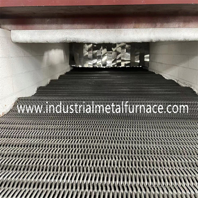 350kg/Hour elektrischer Widerstand Mesh Belt Furnace Heat Treatment für Gewindeschneidschrauben