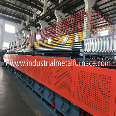 Ununterbrochener mildernder elektrischer Mesh Belt Furnace Support Roller-Widerstand für Befestiger