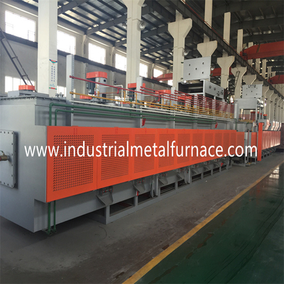 Ununterbrochener mildernder elektrischer Mesh Belt Furnace Support Roller-Widerstand für Befestiger