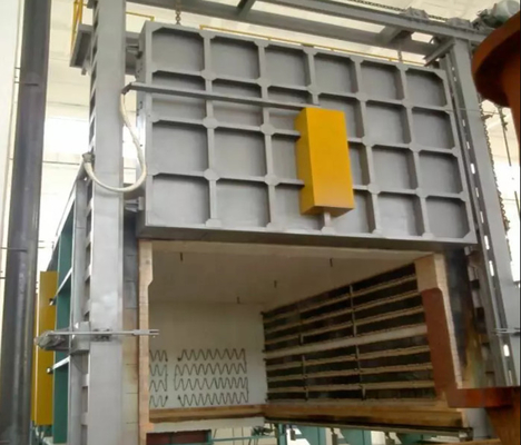 6 * 2.3 * 2.4 M Elektrische Schmelzköpfe für Druckbehälter zum Sintern von Emaille