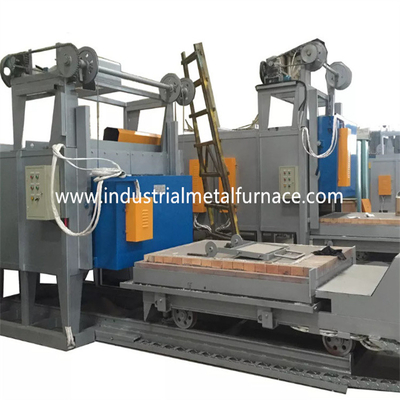 4 Zonen-Blockwagen-Herd-Wärmebehandlungs-Ofen 8000×3500×2300mm gasbeheizt