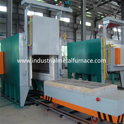 Gaswärmebehandlungs-Blockwagen-Herd-Ofen-Auto-Unterseite 2500×1000×800mm
