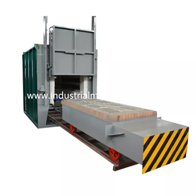 5000×2500×1500mm Wärmebehandlungs-Ofen-industrieller elektrischer Blockwagen mit PLC-Steuerung