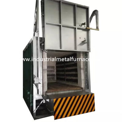 Elektrischer Grad Celsius 3500×1600×1600mm des Blockwagen-Herd-Wärmebehandlungs-Ofen-1200