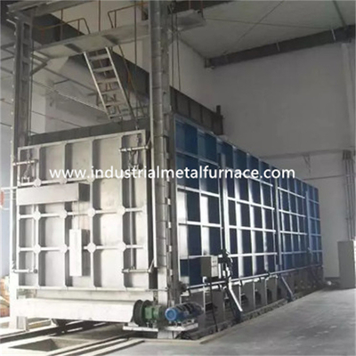 Blockwagen-Herd-Wärmebehandlungs-Auto-unterer Ofen Oven Tilting Trolley Fast Quenching 320KW