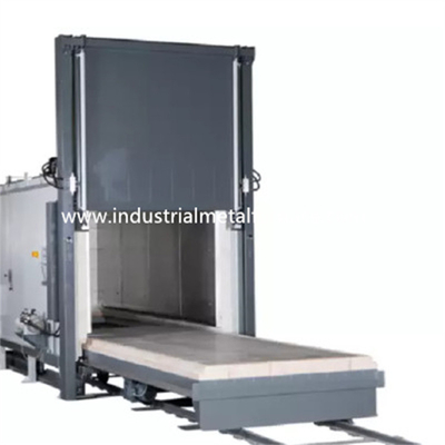 Blockwagen-Herd-Wärmebehandlungs-Ofen, der Laufkatze 65KW 18Ton 1100*550*450 kippt