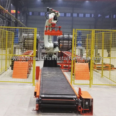 Roboter-Aluminiumbarren-stapelnde Maschine Siemens völlig Kawasaki