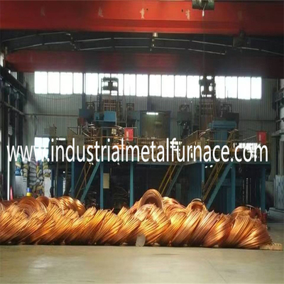 400 kW Rot Kupferschmelzer Induktionsschmelzofen für Kupfer