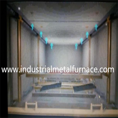 U-Form Stahlkonstruktion Hot Dip Galvanizing Ofen mit kundenspezifischem Kesseldesign und 50mm/60mm Zink Kessel Dicke