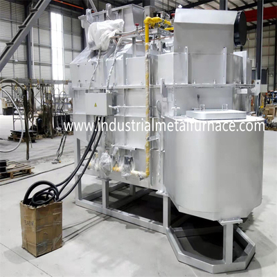 300 Reverberatory Schmelzofen-zum Aluminiumholding-Ofen der Aluminiumlegierungs-3000kg/H