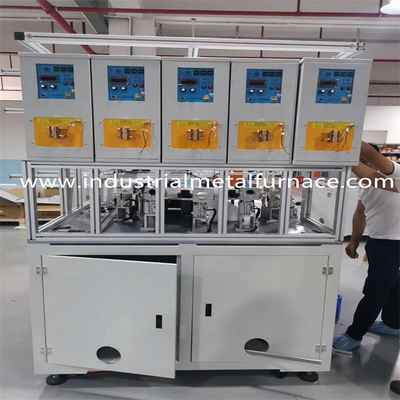 Silbernes Kippentiegel-20KHZ Induktions-industrielles Metallschmelzofen 15 bis 160 Kilowatt