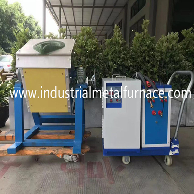 Kupfer-industrieller Induktionsofen 15kW 10KG