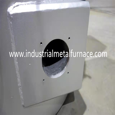 Tiegel-Aluminium 400kg Zamak 5 Druckguss-Erdgas-Schmelzofen-stationäre Art