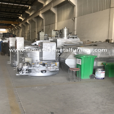 PID Kippen schreiben Gastiegel-Schmelzofen für Aluminiumlegierung 1000kg